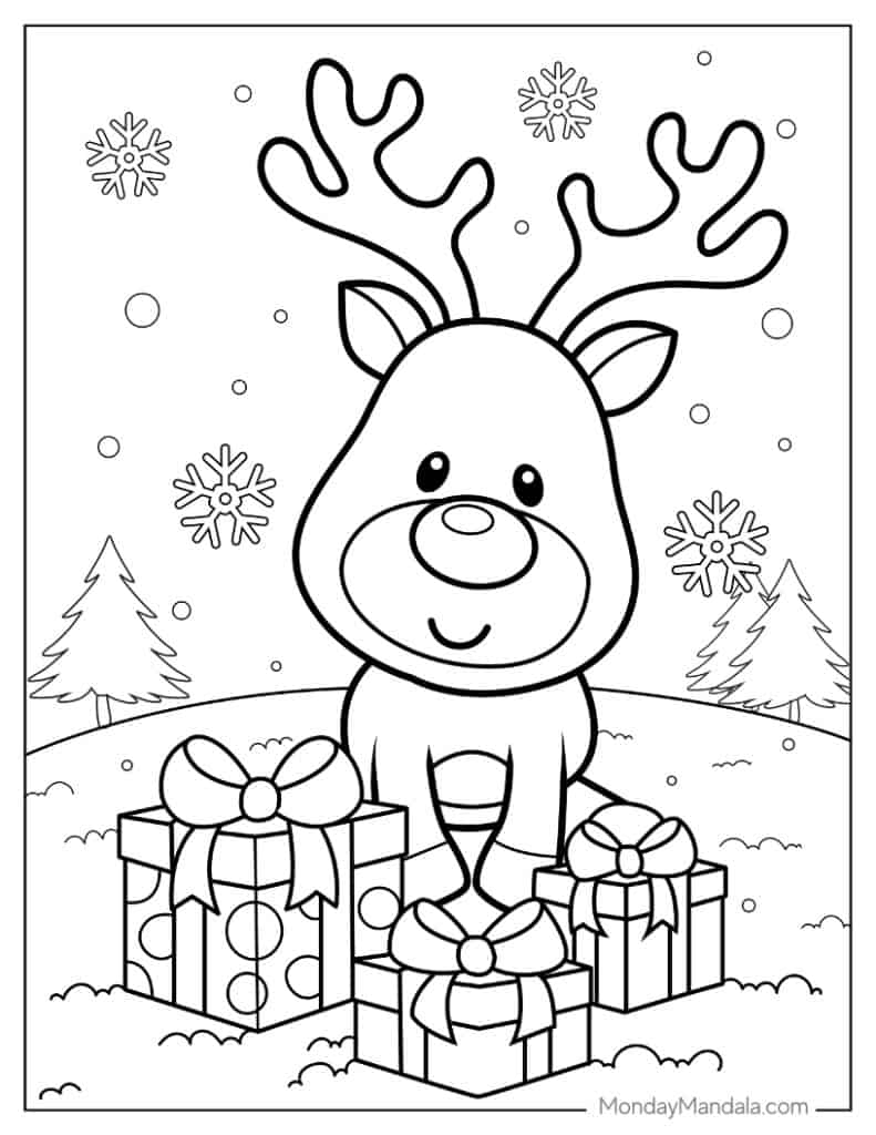 Free Christmas Coloring Worksheets