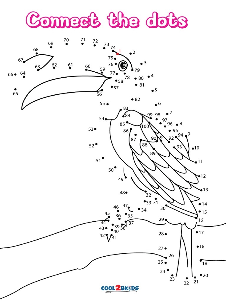 Dot To Dot Worksheets 1 100