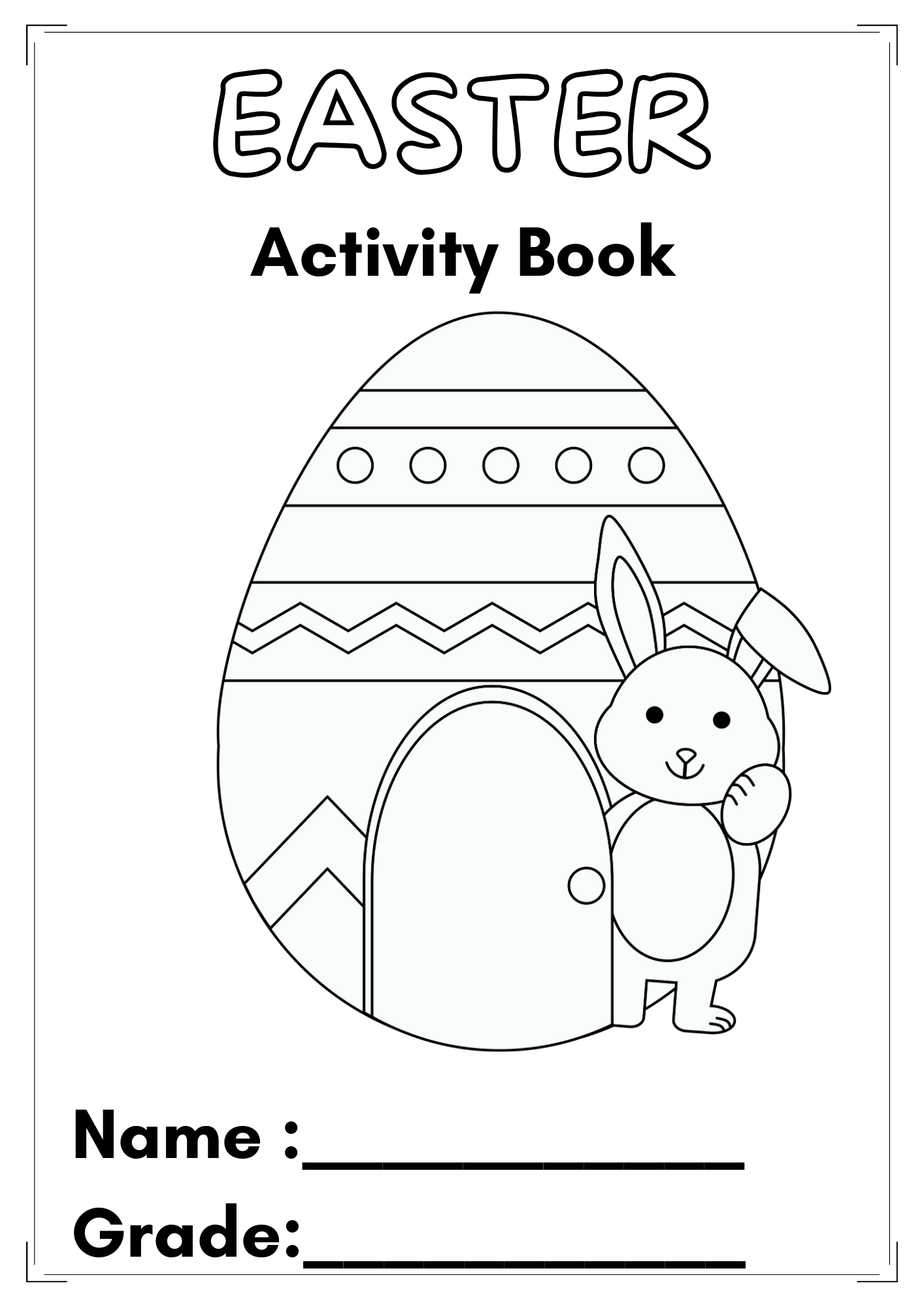 free printable easter worksheets