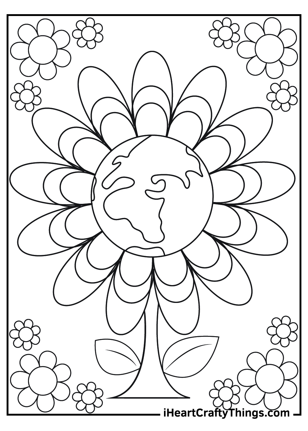 earth day coloring sheets