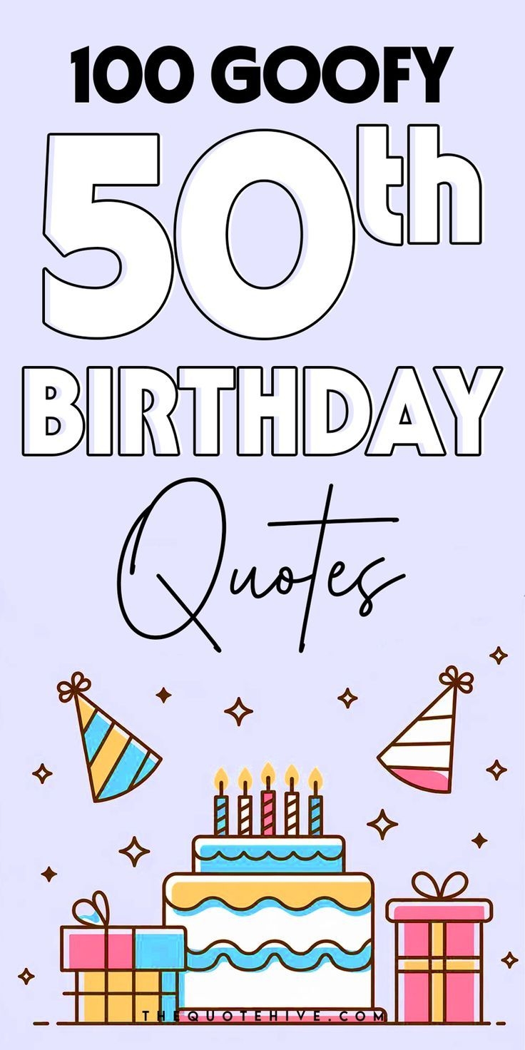 Humorous 50th Birthday Wishes