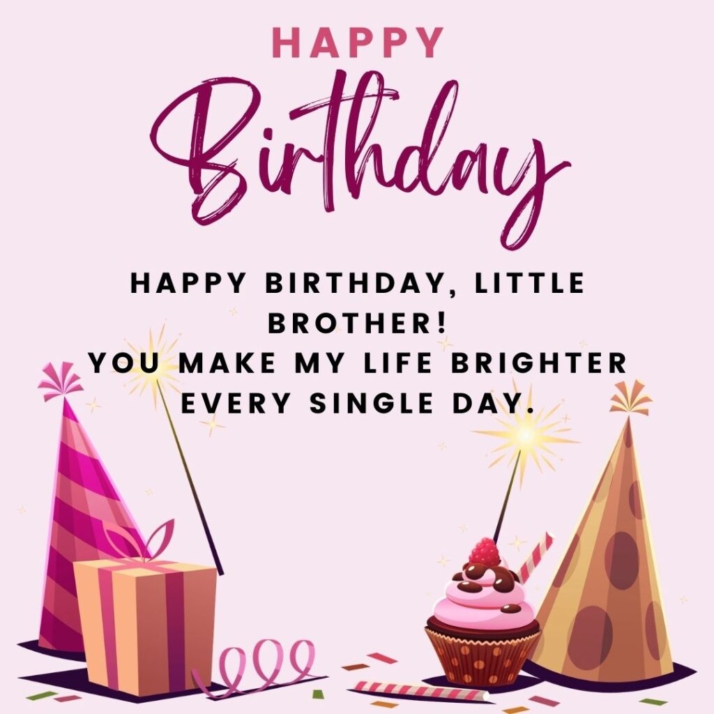 100 Birthday Wishes For Brother In English