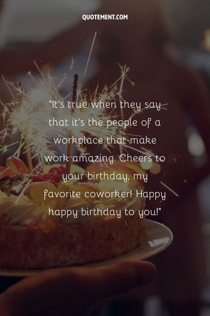 Birthday Wishes For Colleague Friend