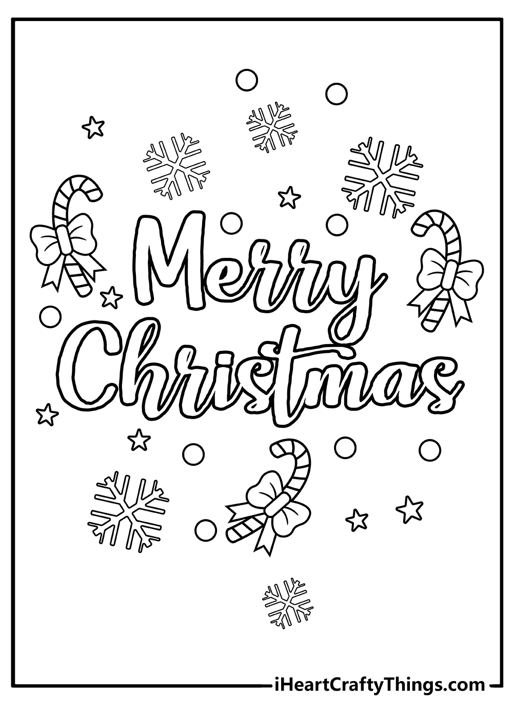 Christmas Coloring Worksheets Free