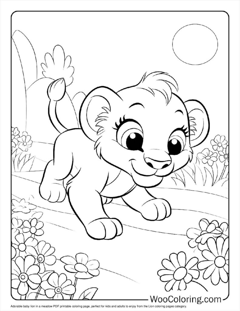 100 Lion Coloring Pages Free PDF To Print Woo Coloring 100 Lion Coloring Pages Free PDF To Print Woo Coloring