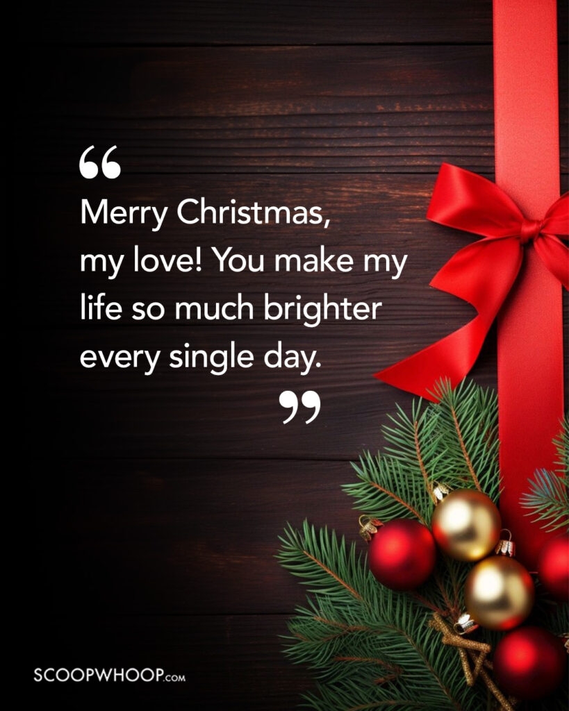 Merry Christmas Wishes To My Love