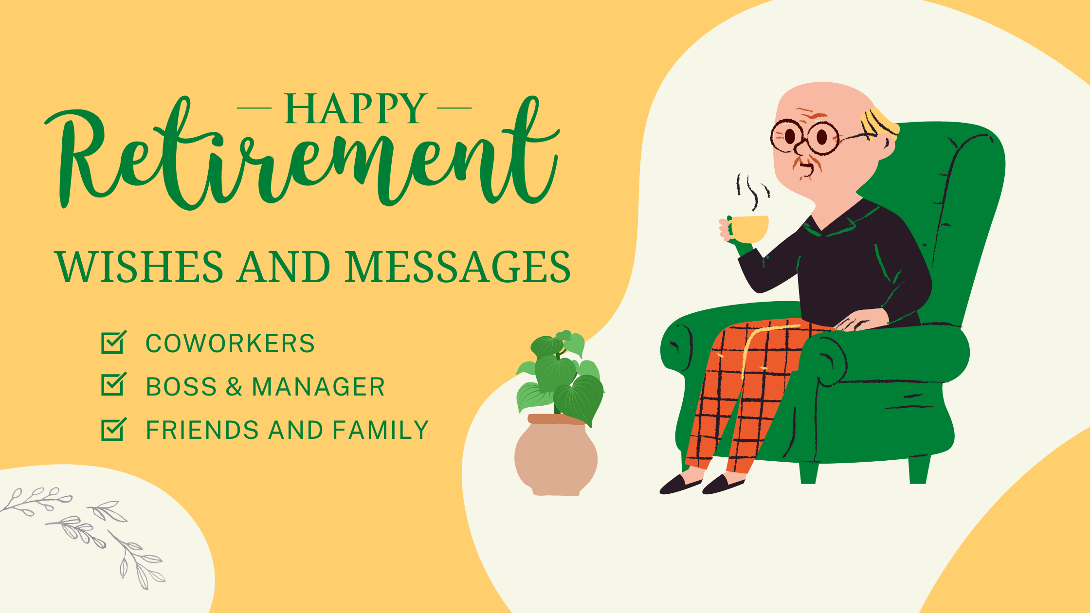 Retirement Wishes From Family Members