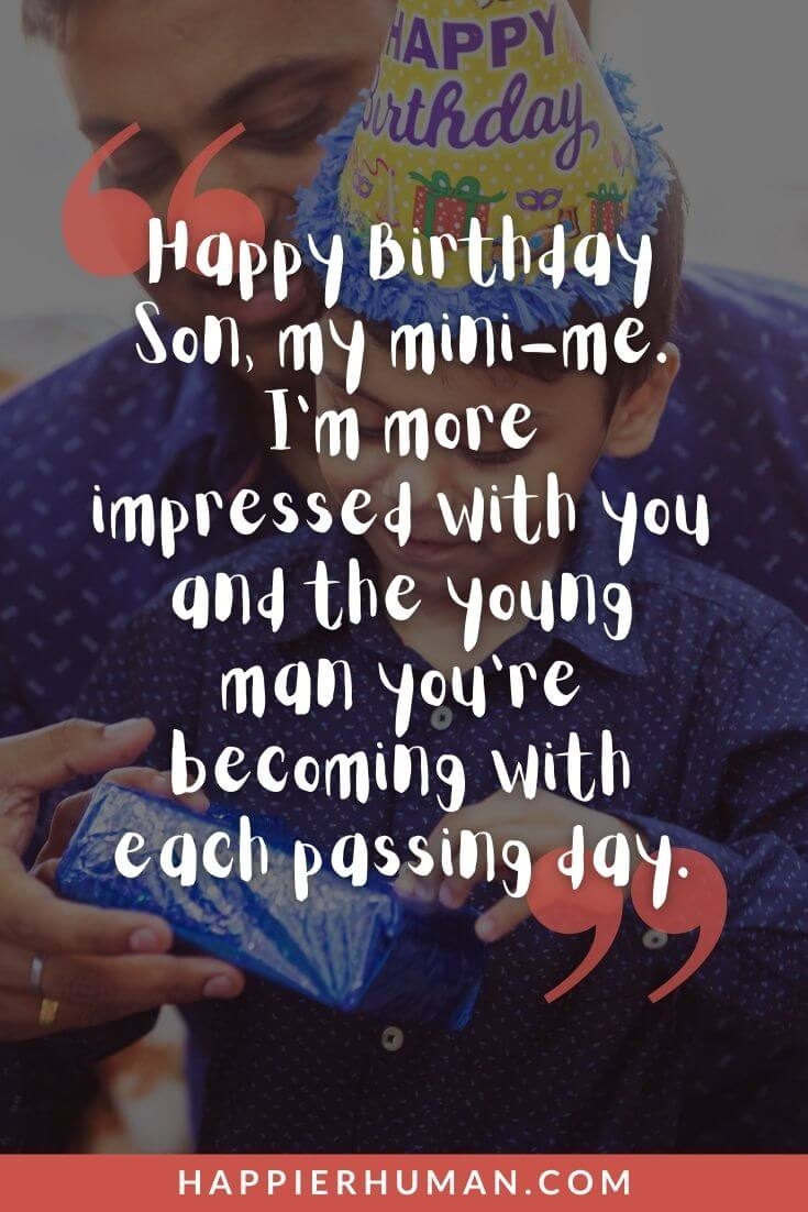 105 Happy Birthday Wishes For Your Son or Son in Law Happier Human