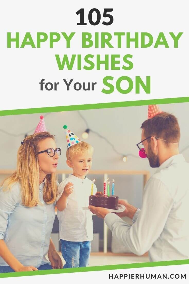 birthday wishes to son from mother
