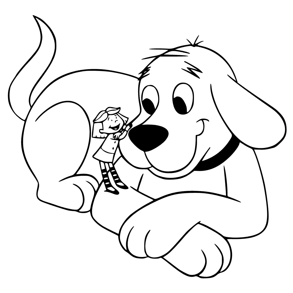 11 Clifford Coloring Page Online