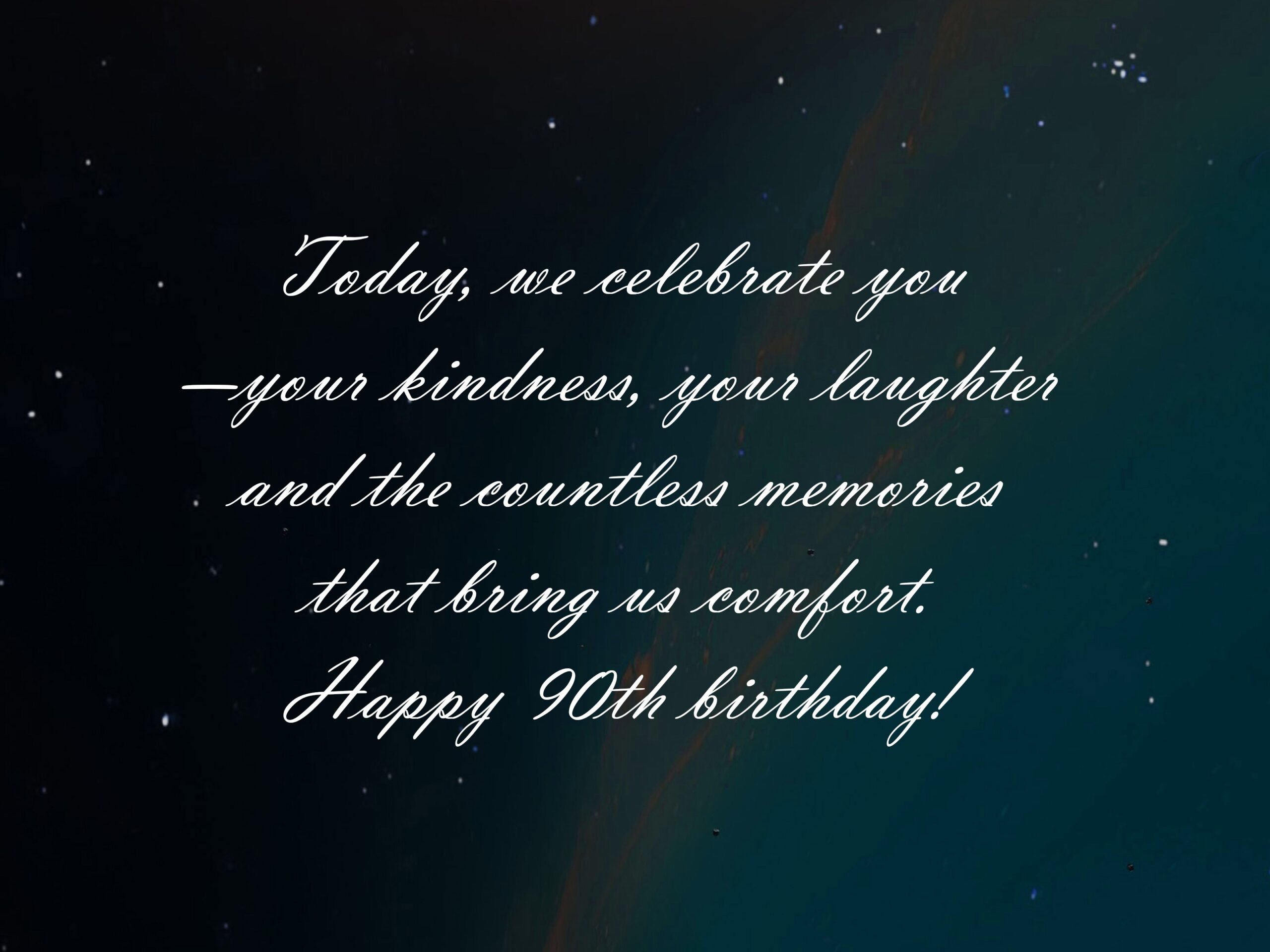 110 Best 90th Birthday Wishes Special Messages