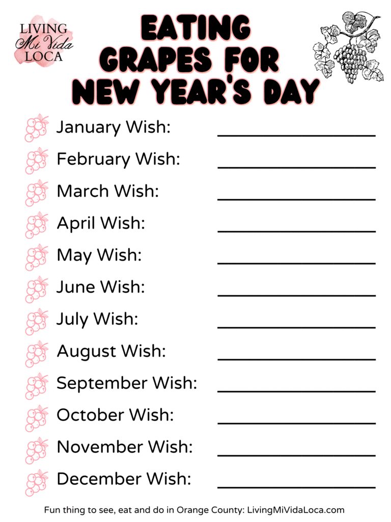 12 Wishes For New Year