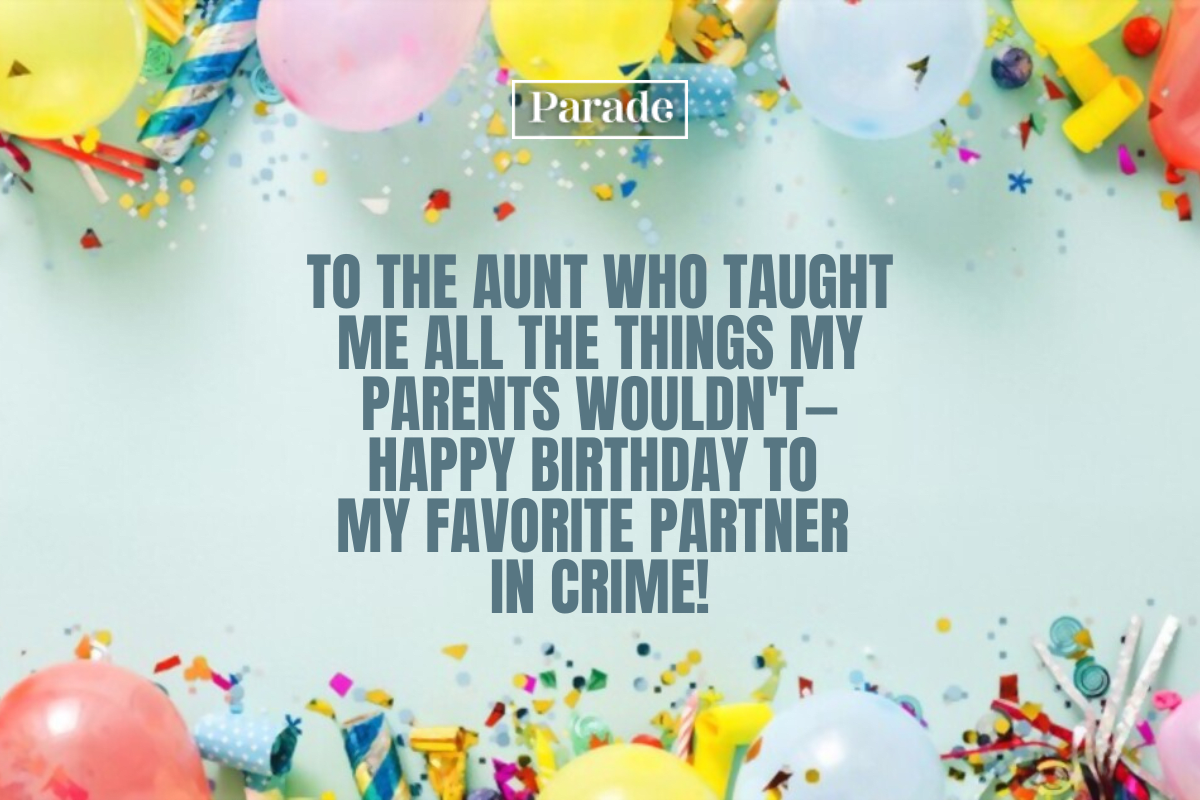 120 Happy Birthday Wishes For Aunts Parade