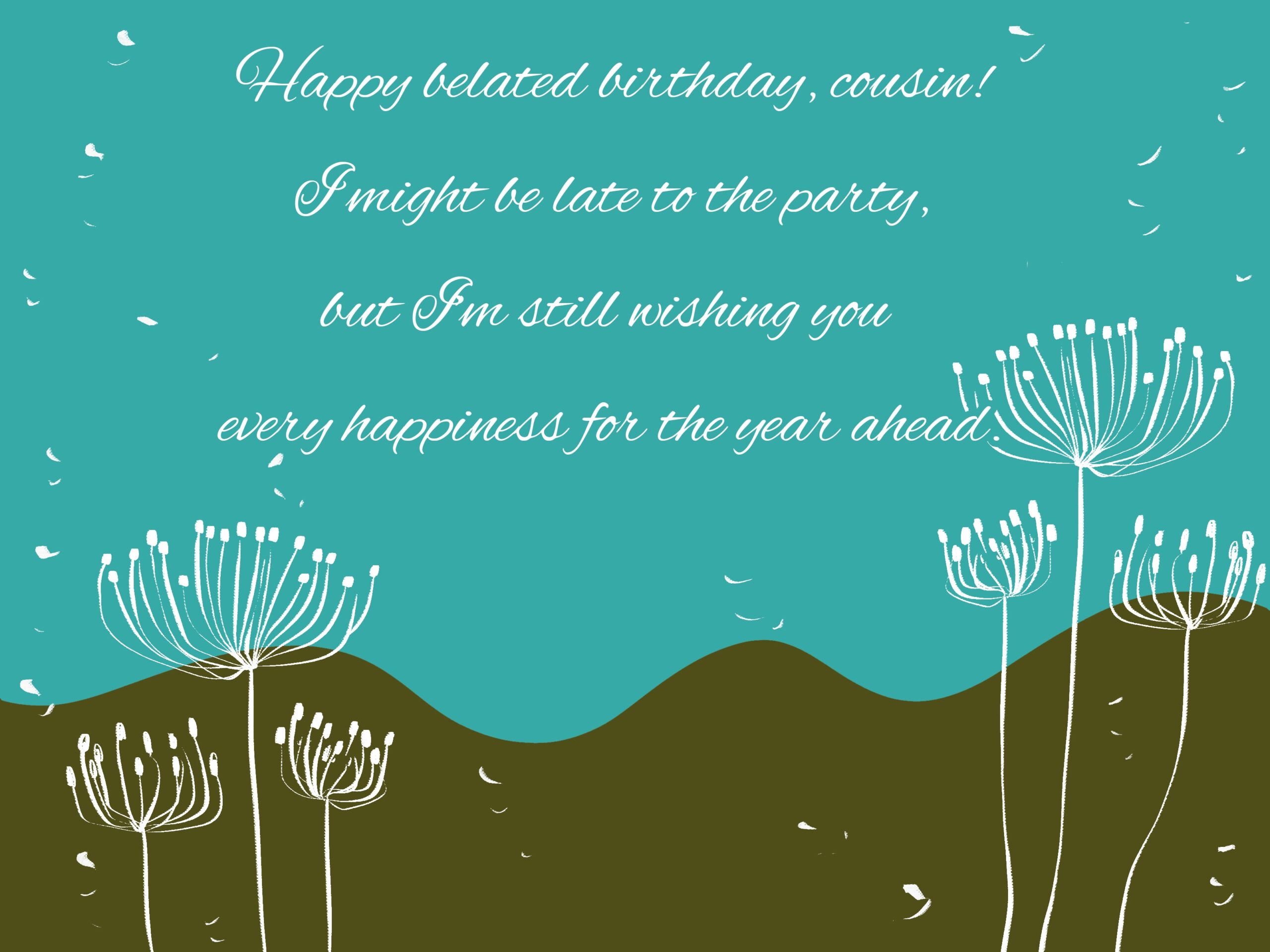 birthday wishes for cousin female images