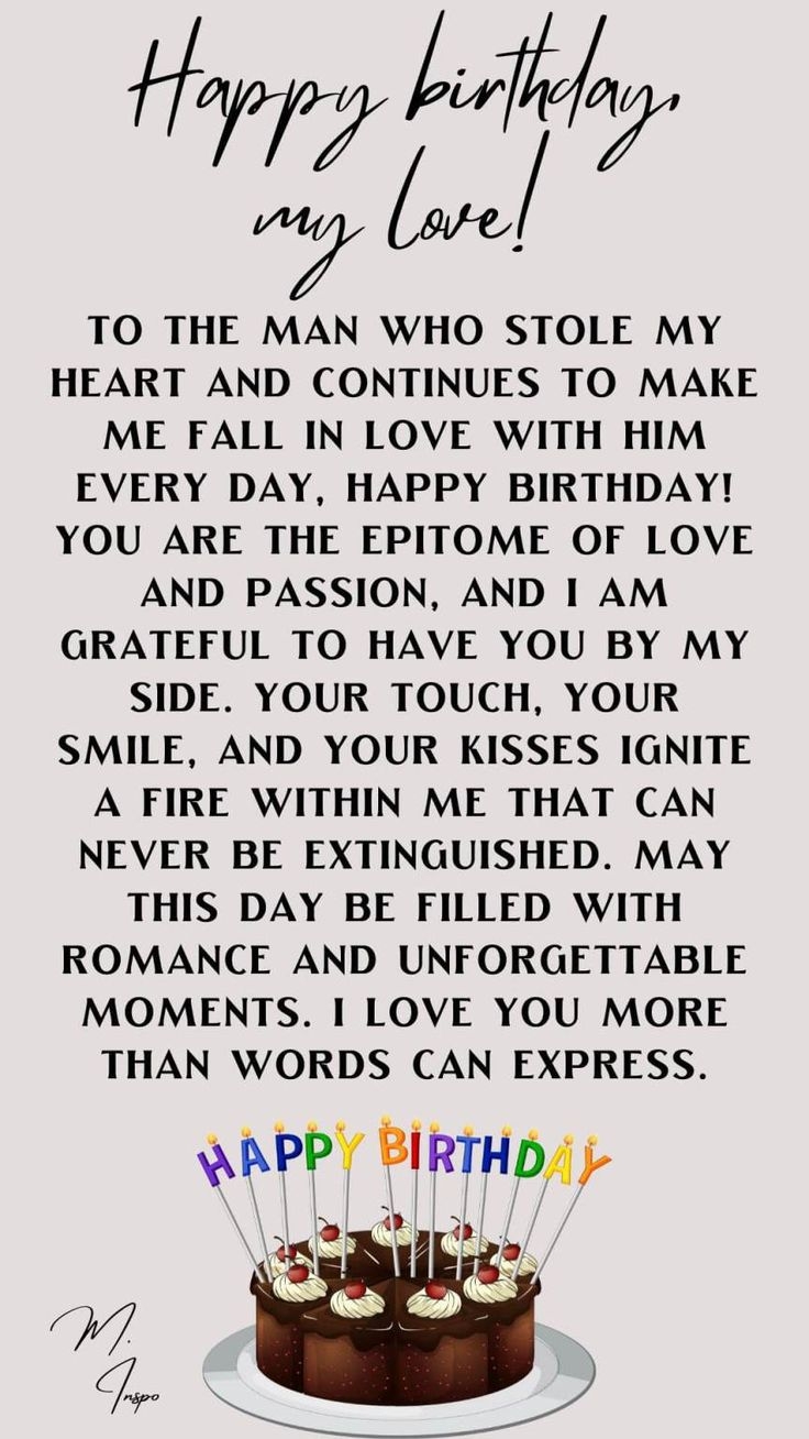 125 Most Heartfelt Birthday Wishes For Husband From Wife Mindfulness Inspo