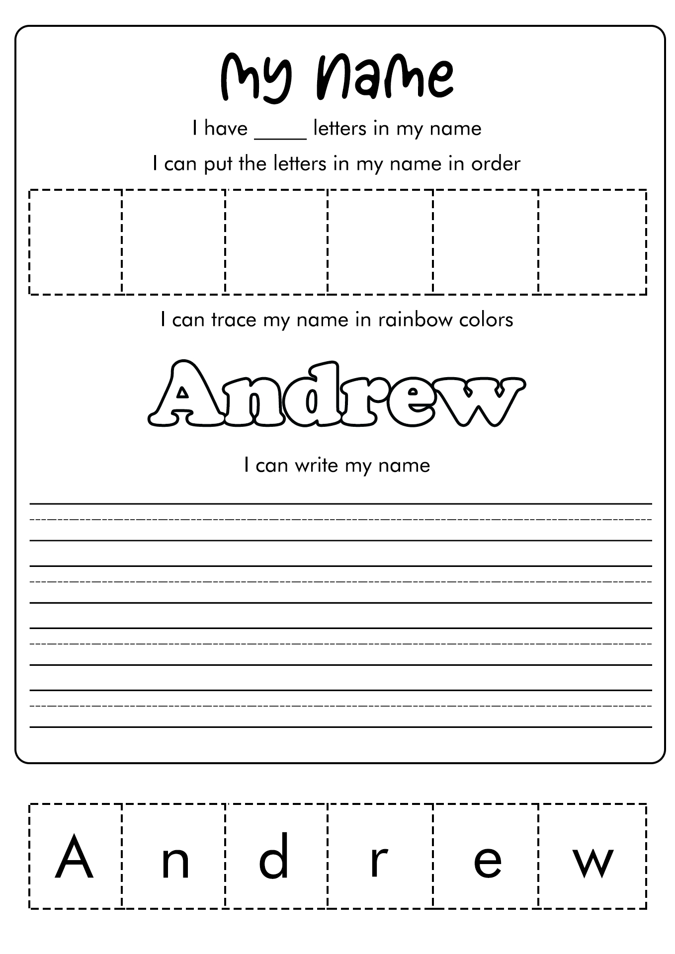13 Worksheets Practice Writing Their Names Free PDF At Worksheets Library