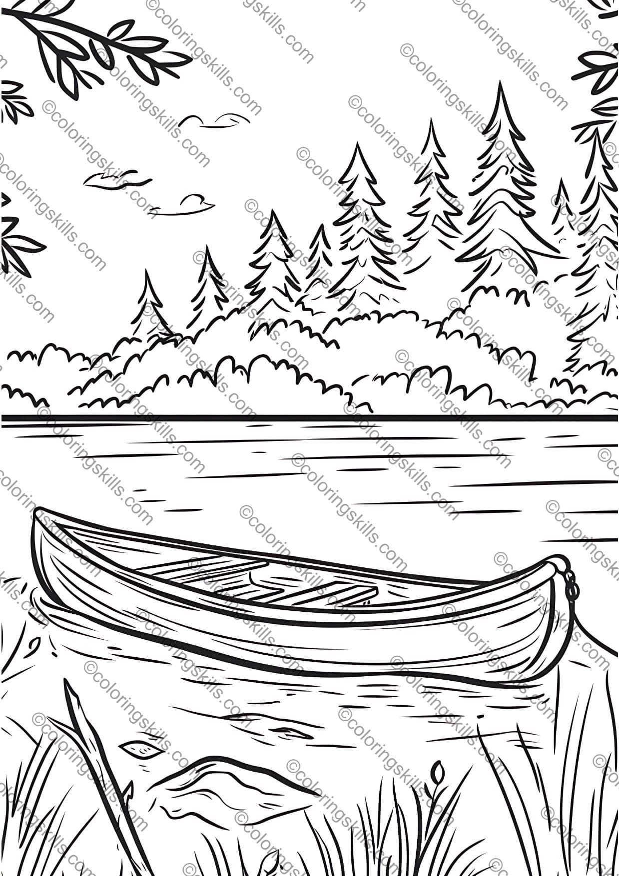 130 Nature And Camping Coloring Pages Outdoor Adventure Activity Sheets 130 Nature And Camping Coloring Pages Outdoor Adventure Activity Sheets