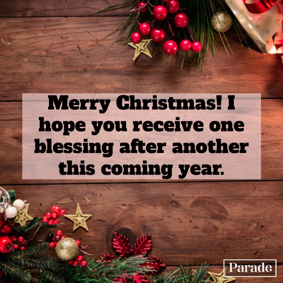 135 Best Merry Christmas Wishes To Write In Holiday Cards Parade