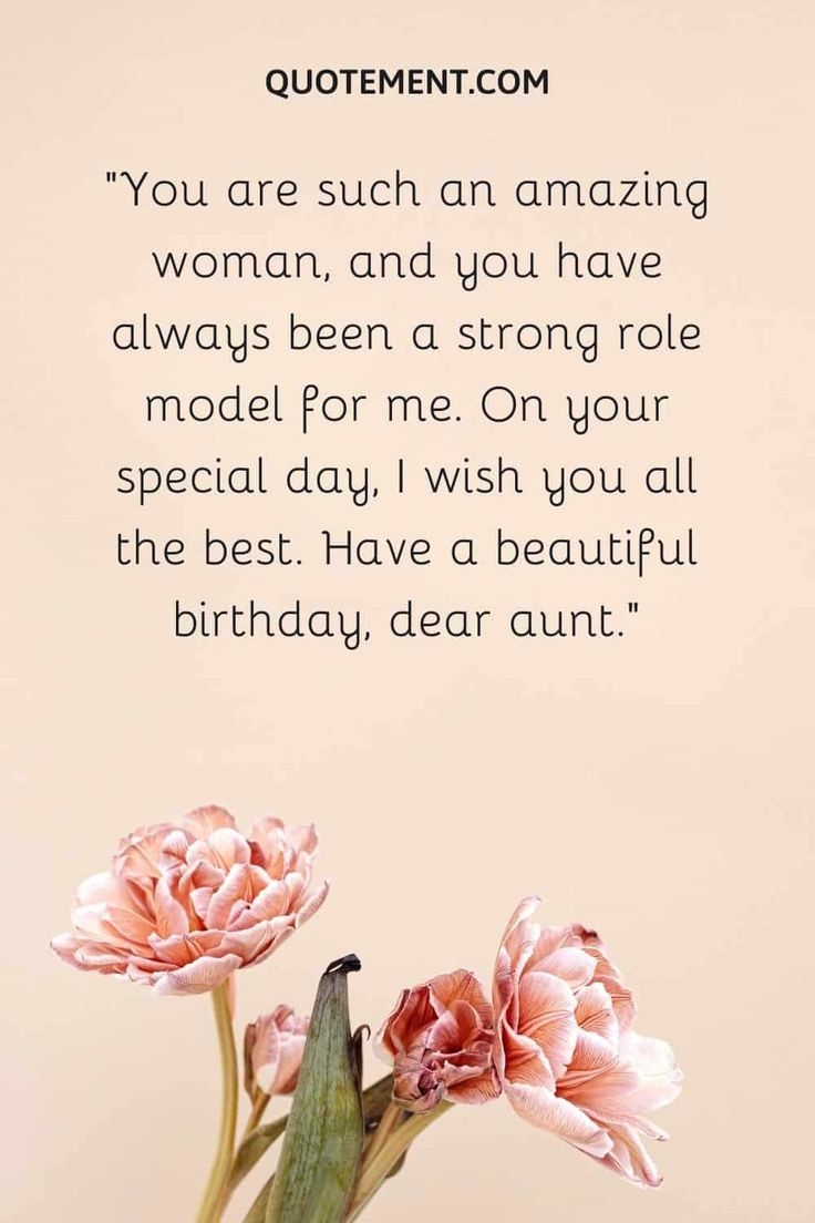 140 Beautiful Heart Touching Birthday Wishes For Aunt