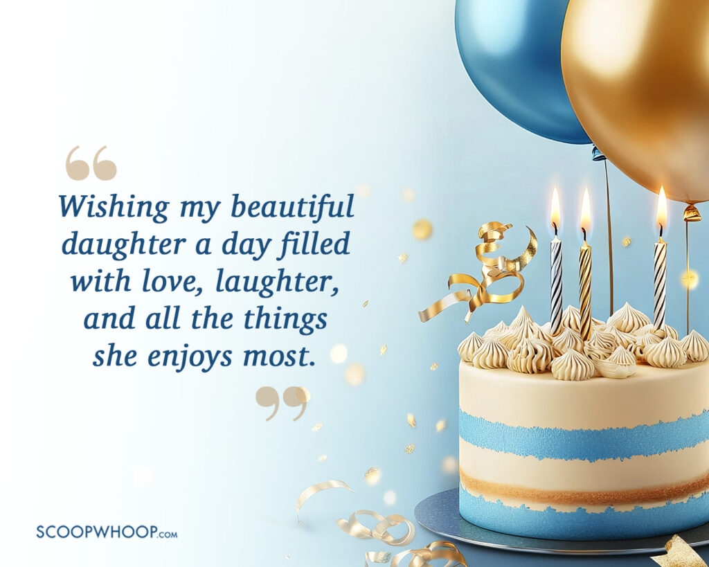 Beautiful Birthday Wishes For Daughter