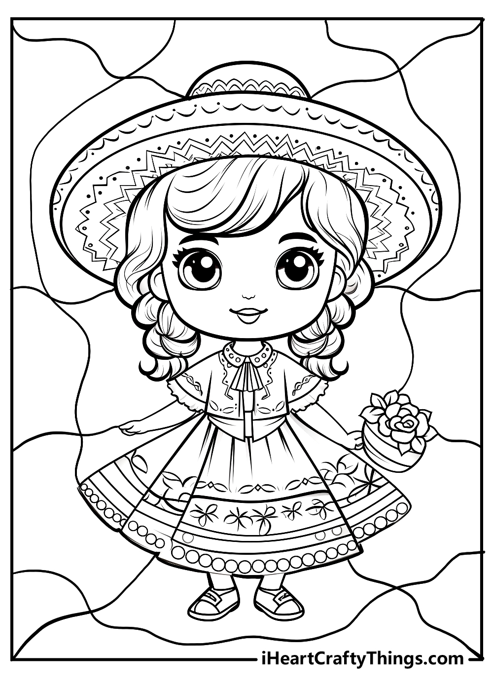 5 De Mayo Coloring Pages