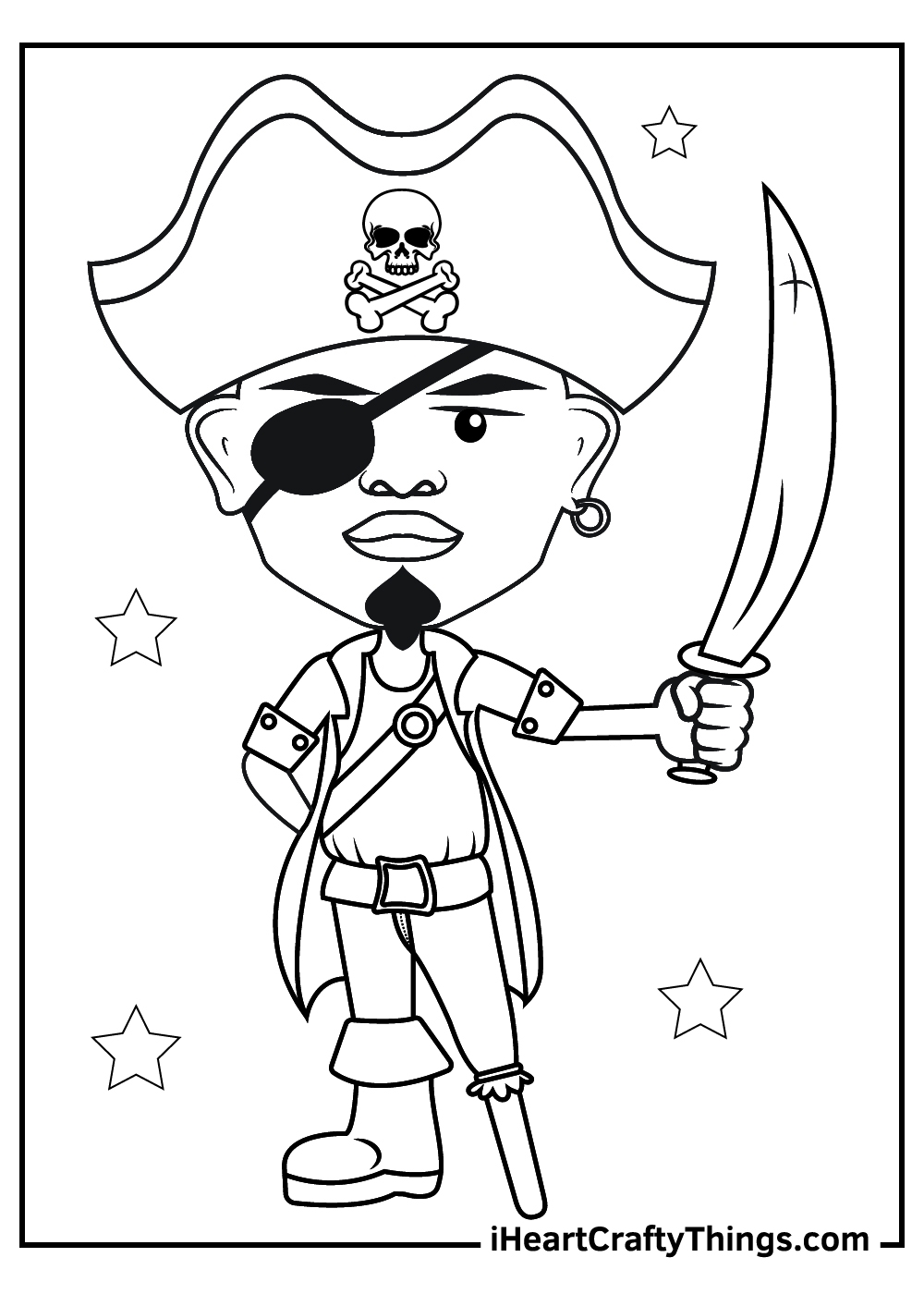 15 Pirate Coloring Pages 100 Free Printables 