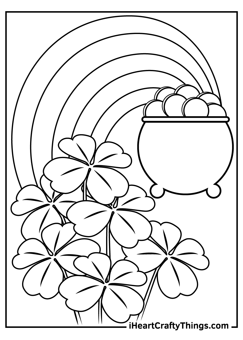 15 Shamrock Coloring Pages 100 Free To Download Printables 15 Shamrock Coloring Pages 100 Free To Download Printables