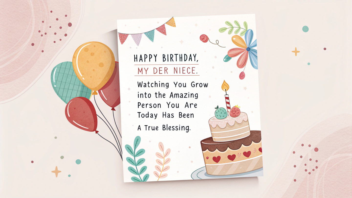 150 Best Birthday Wishes For Niece She ll Absolutely Love PopAi