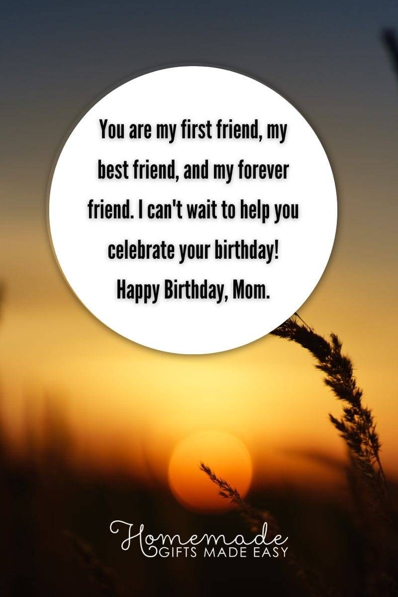 Birthday Wishes For Mom From Son