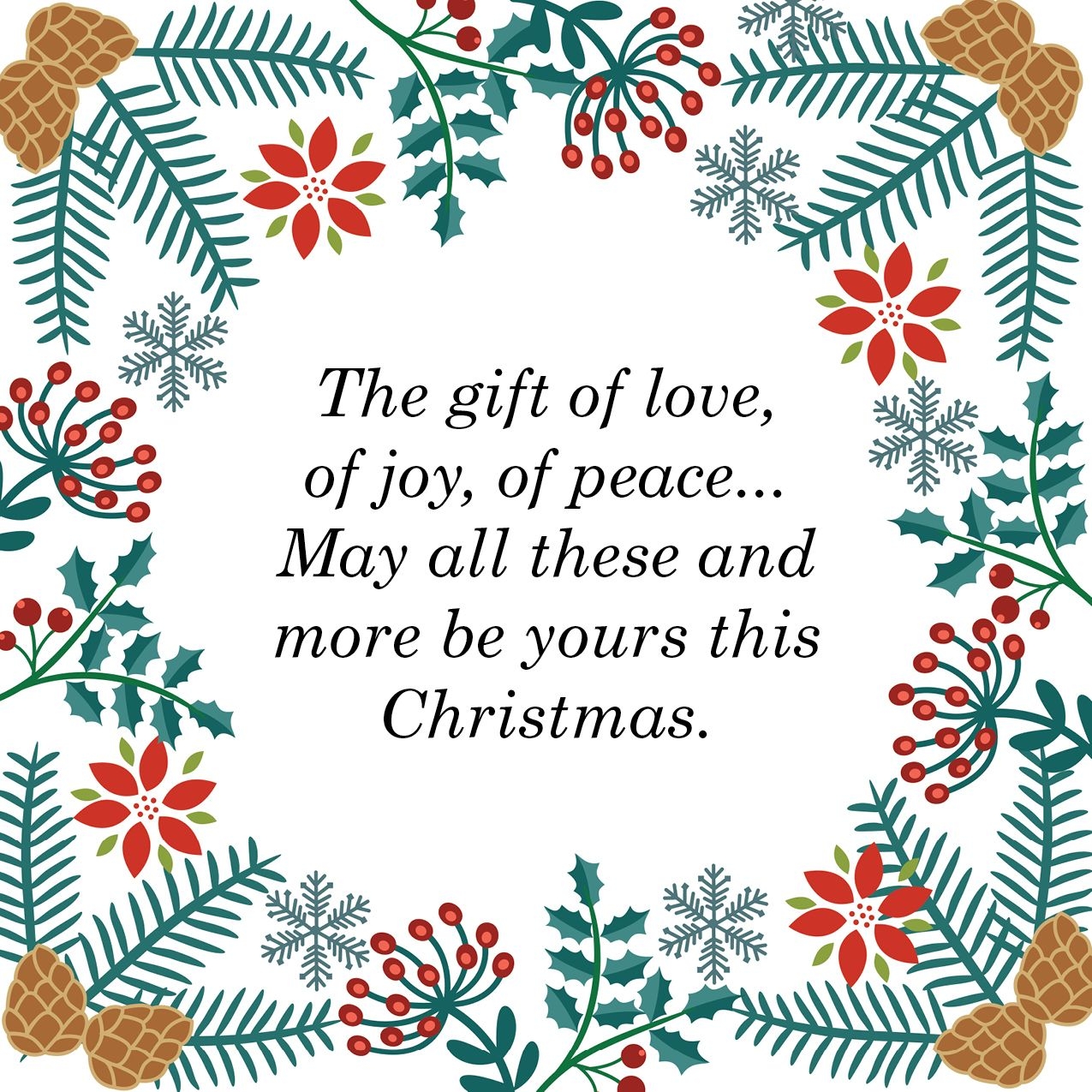 Christmas Wishes To A Friend