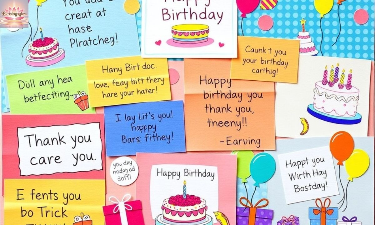 150 Funny Birthday Thank You Response For Friends And Family