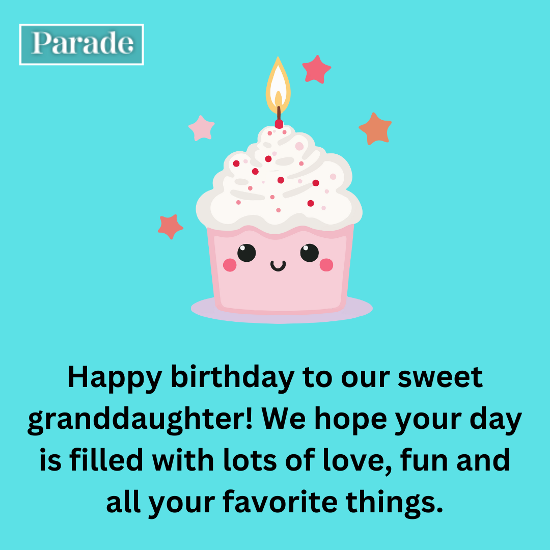 150 Happy Birthday Wishes For Granddaughter Parade