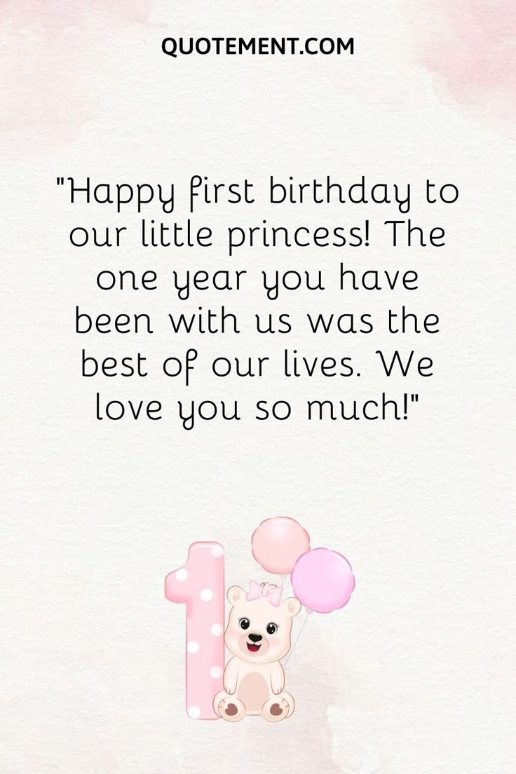 birthday wishes for little princess