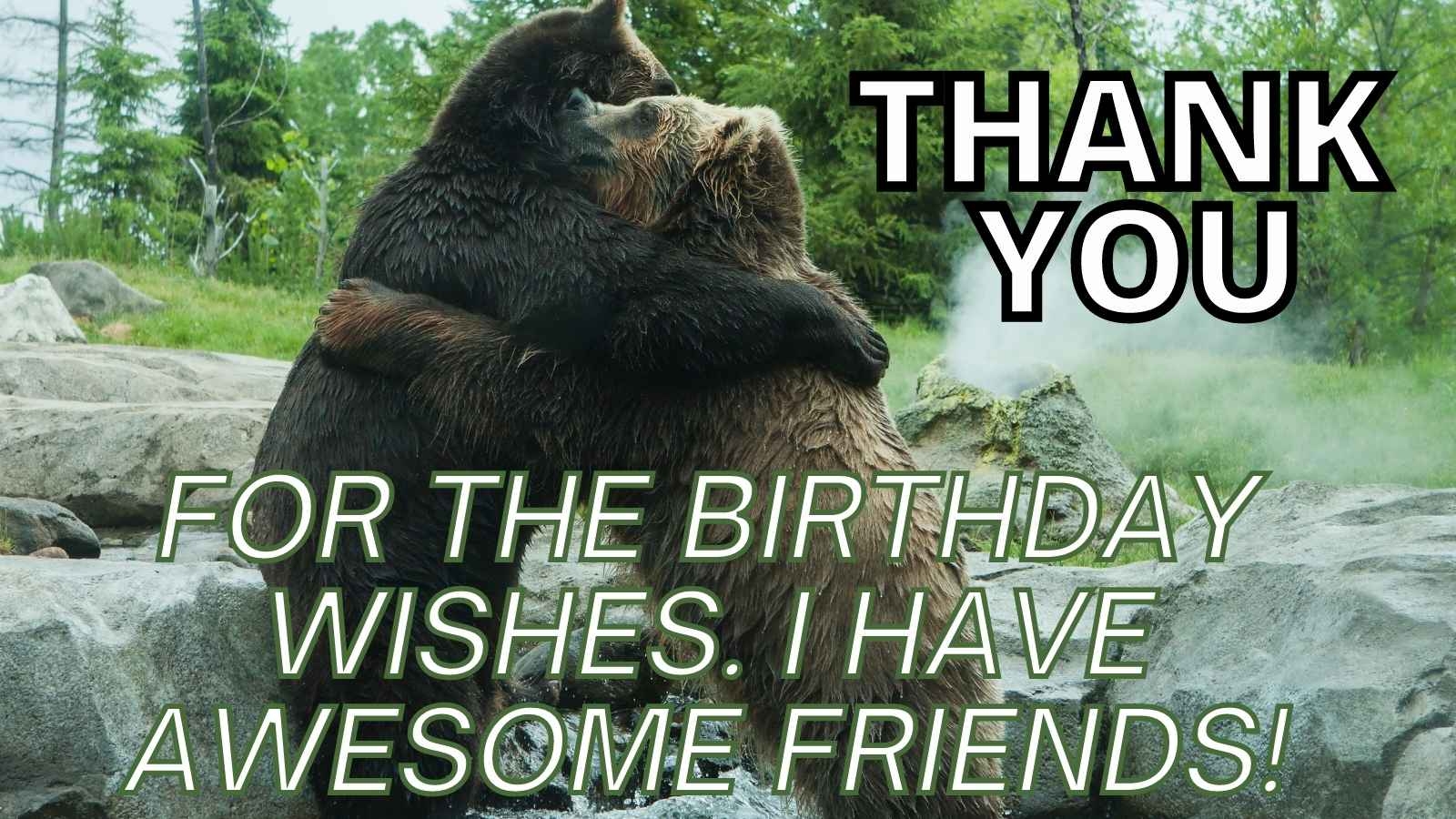Funny Thank You Birthday Wishes