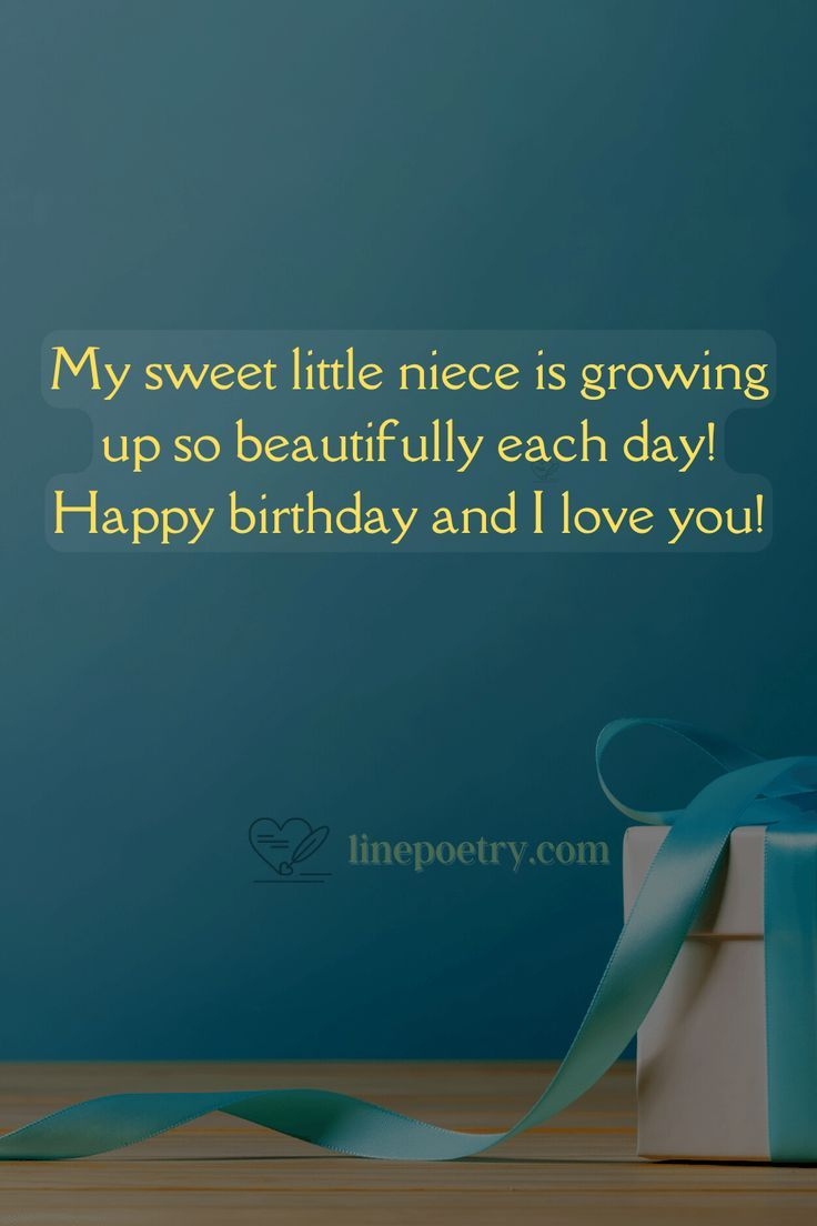170 Happy Birthday To My Niece Wishes Messages Linepoetry