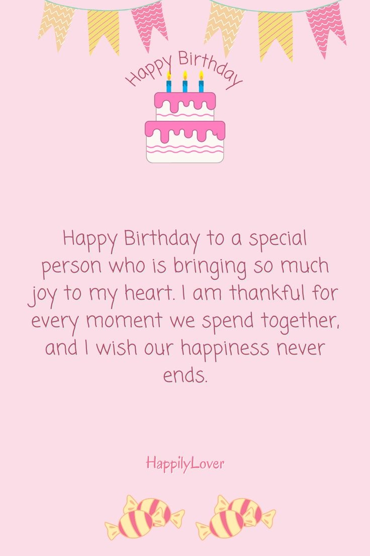 172 Romantic Happy Birthday Wishes For Girlfriend Happily Lover
