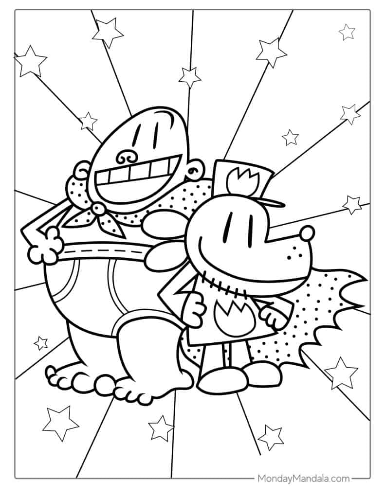 19 Dog Man Coloring Pages Free PDF Printables 19 Dog Man Coloring Pages Free PDF Printables