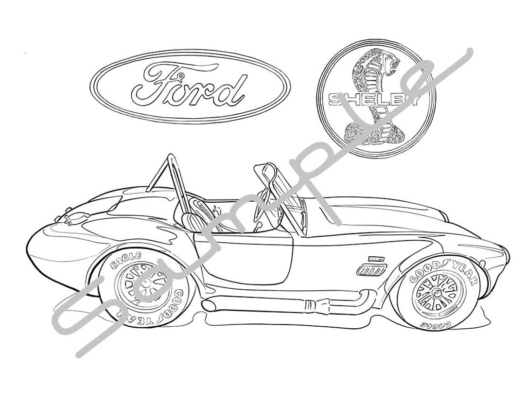 1965 FORD SHELBY COBRA Adult Coloring Page Printable Coloring Pages Coloring Page For Adults Digital Instant Download 1 Page Etsy 1965 FORD SHELBY COBRA Adult Coloring Page Printable Coloring Pages Coloring Page For Adults Digital Instant Download 1 Page Etsy