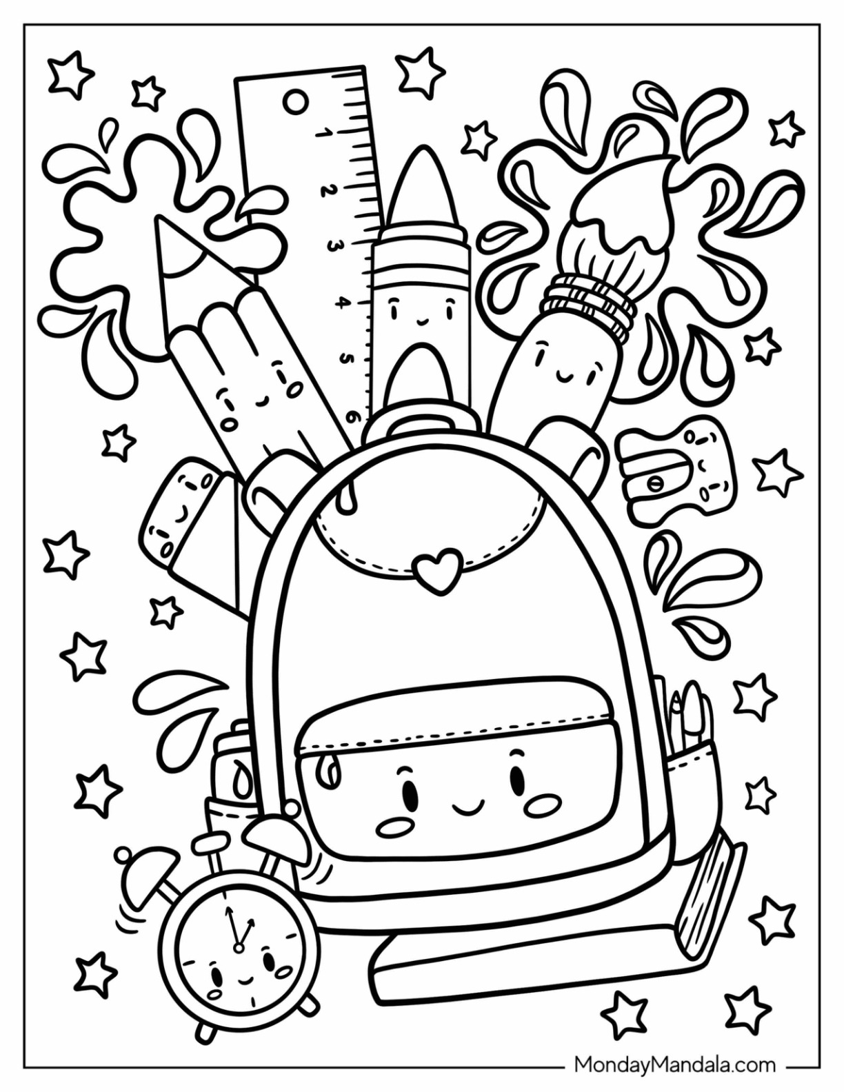 free printable coloring worksheets
