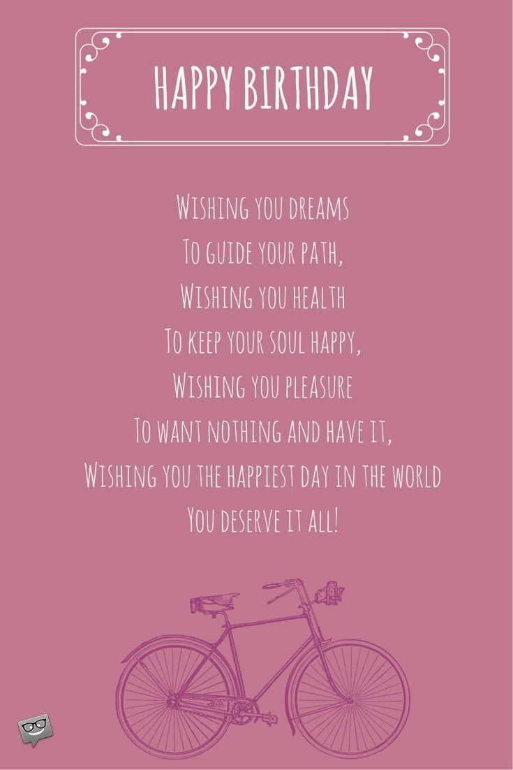 20 Happy Birthday Poems Wishes That Rhyme 20 Happy Birthday Poems Wishes That Rhyme