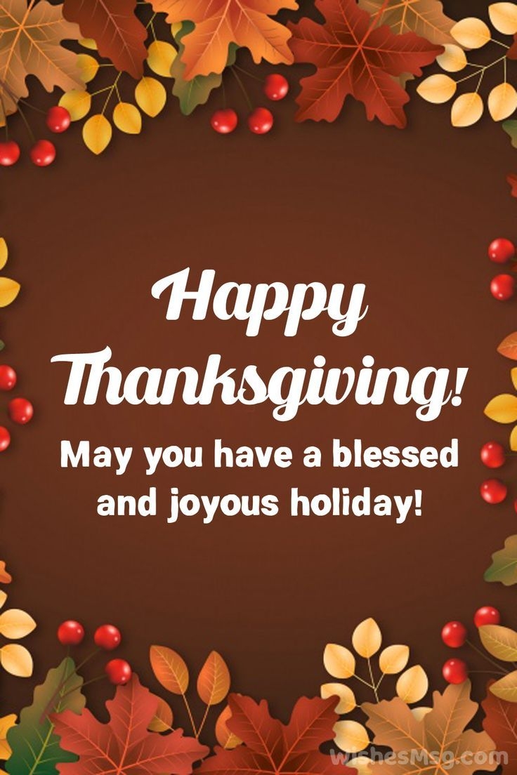 200 Thanksgiving Wishes Messages And Quotes WishesMsg