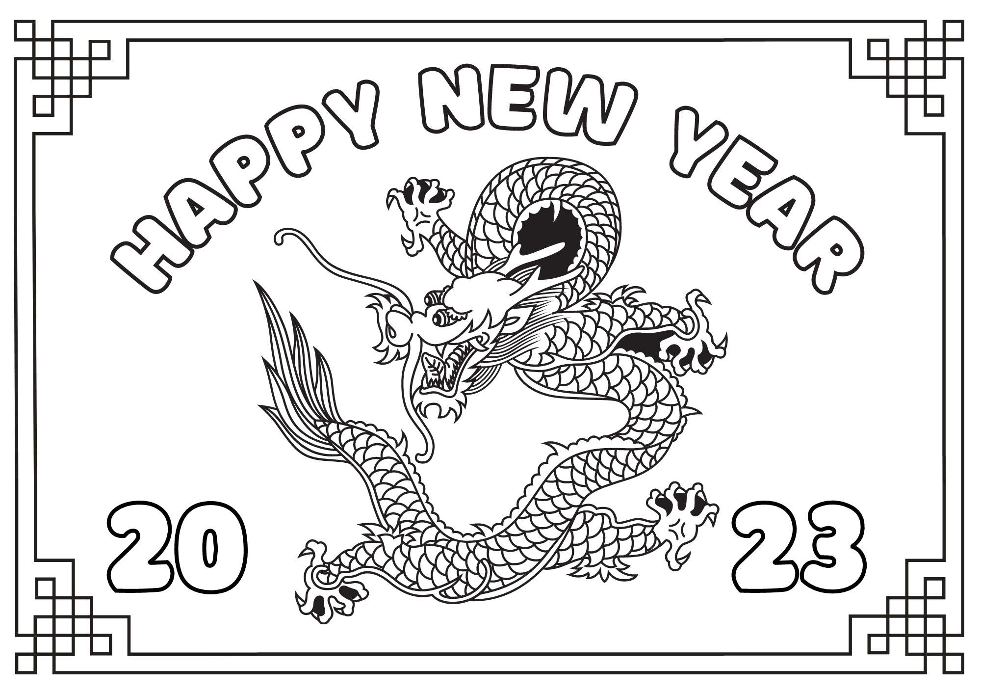 2023 Number 5 Chinese Lunar New Year Free PDF Download Ezpzlearn