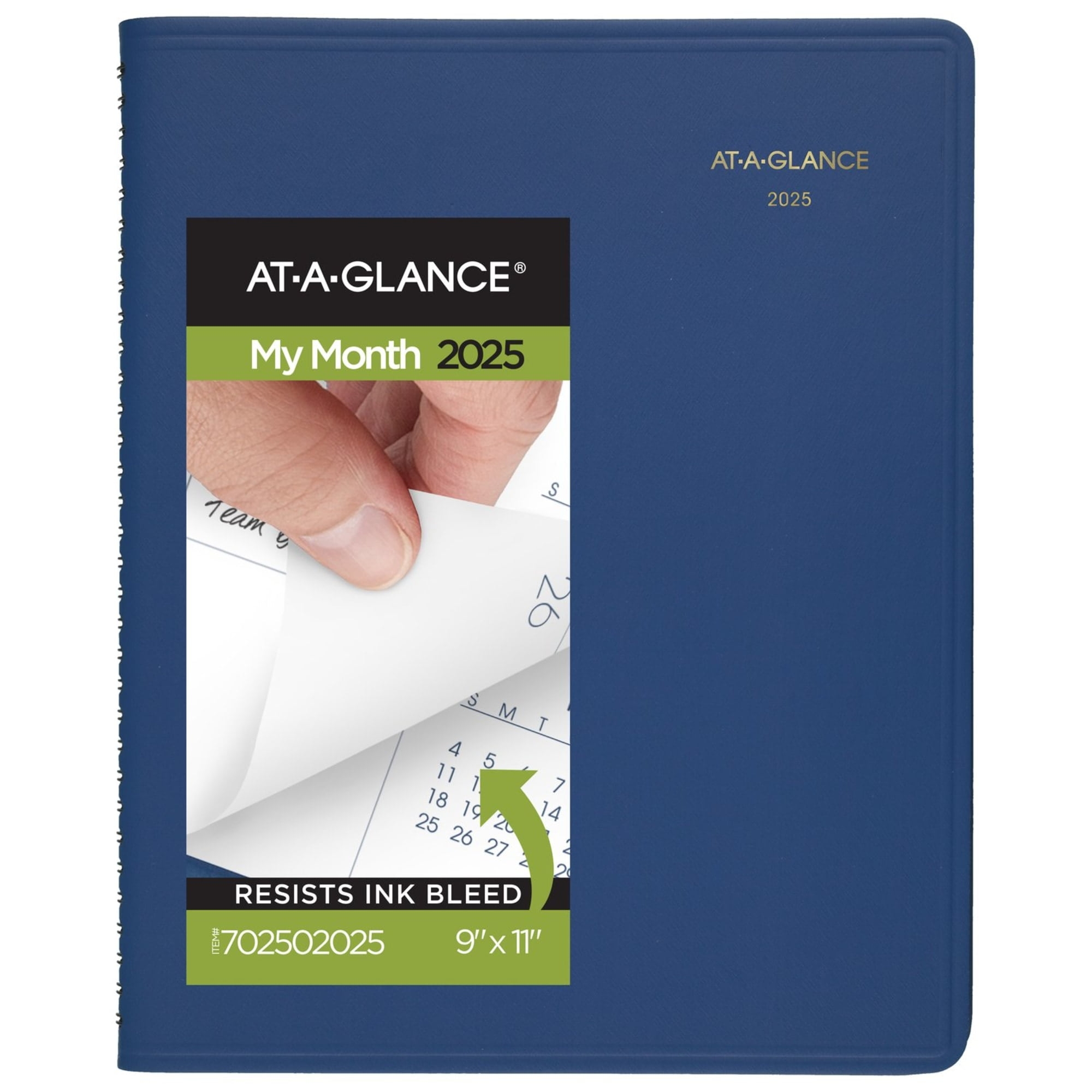 2025 2026 AT A GLANCE Monthly Planner 9 X 11 Blue January 2025 To March 2026 7025020 Walmart