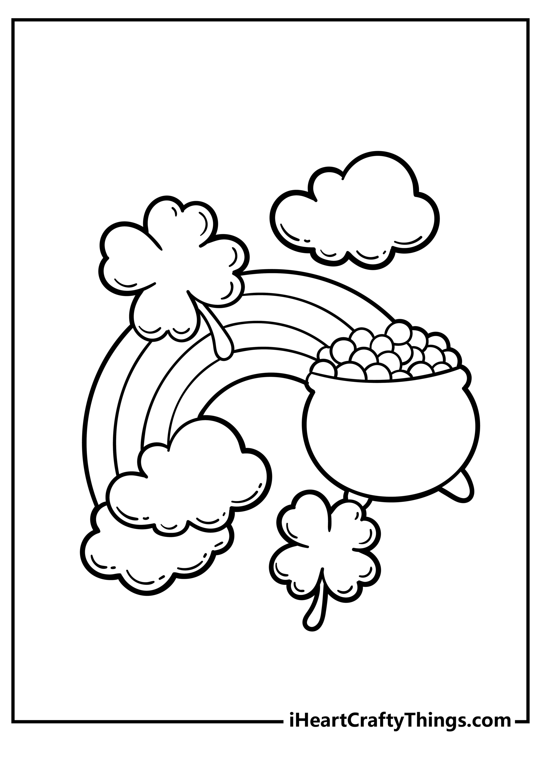 st. patrick's day coloring pages