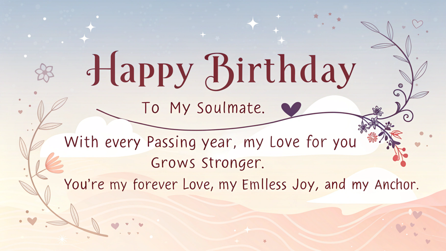 Birthday Wishes Quotes For Husband