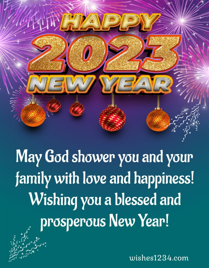 Blessed Happy New Year Wishes