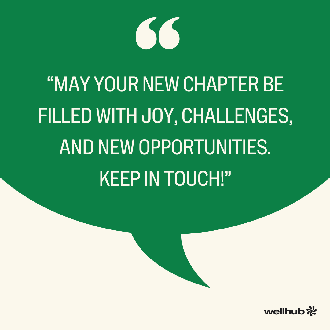 24 Best Farewell Message To Coworkers Examples Wellhub