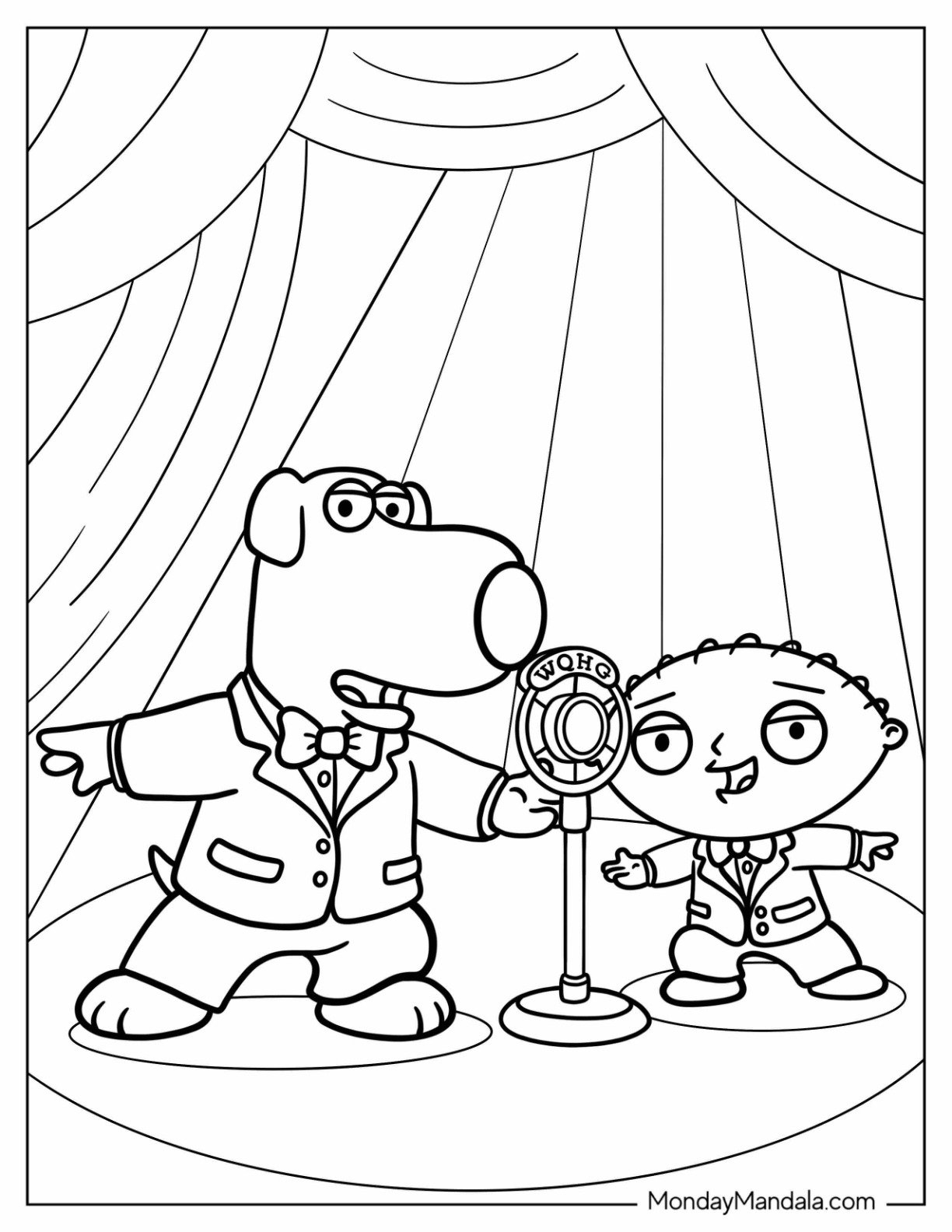 24 Family Guy Coloring Pages Free PDF Printables 