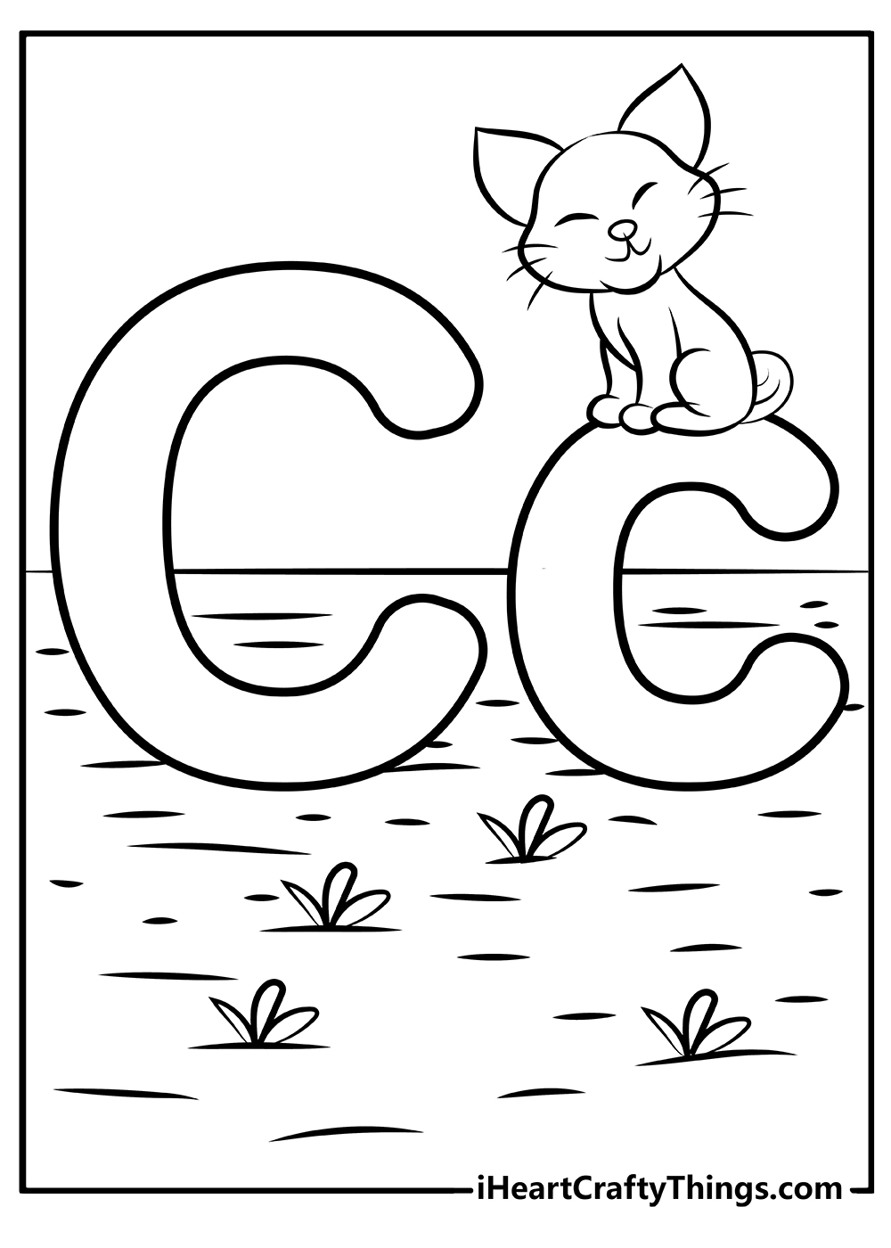 colouring pages alphabet letters