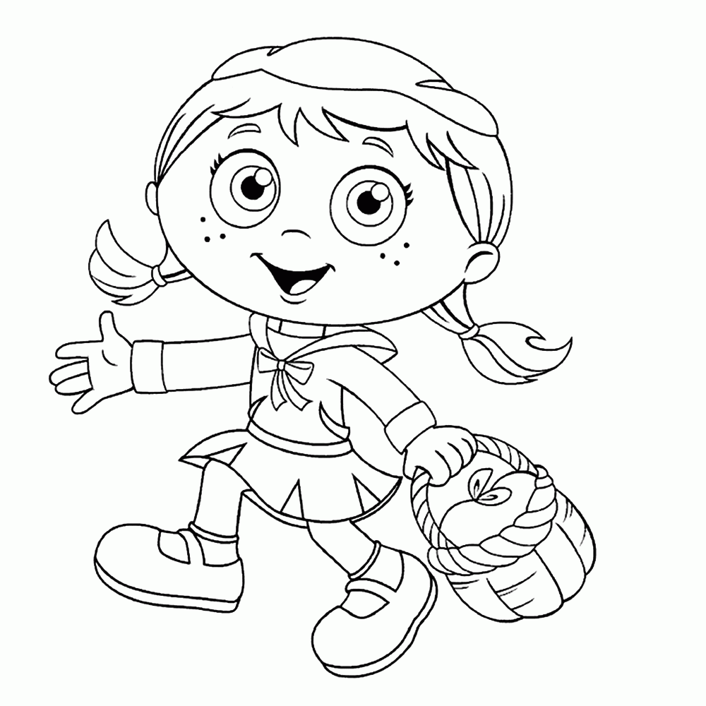 super why coloring pages super why coloring pages